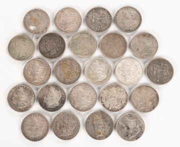 Morgan & Liberty Silver Dollars