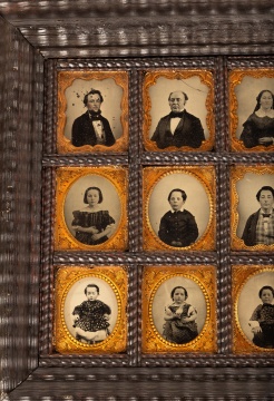 Twelve Ambrotypes of Family Members
