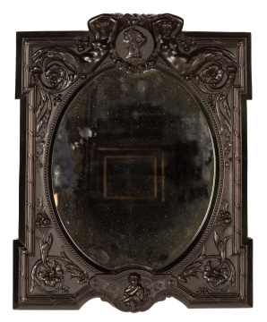 Two Victorian Gutta Percha Picture Frames