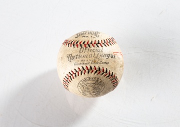 Babe Ruth Signed Baseball