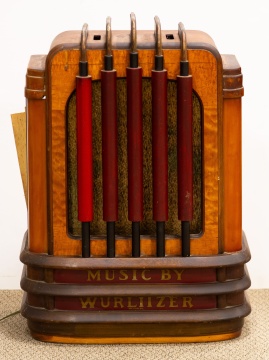 Rare Wurlitzer Model 250A Jukebox Auxiliary Speaker & Wurlitzer Model 4005 Wall Mound Speaker