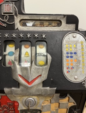 1933 Mills Mystery 10 Cent Castle Shot Machine