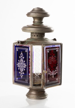 19th Century Merrill Hose Fire Pumper Lantern