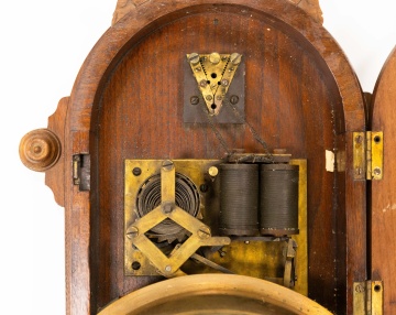 Gamewell Fire Bell with Shell Finial