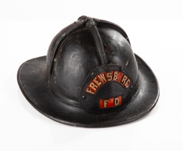 Frewsburg Fire Department Leather Helmet