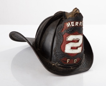 Merrill Leather Fireman's Helmet 
