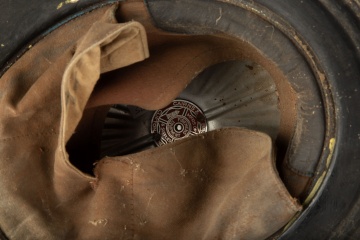 (3) Metal Fireman's Helmets 