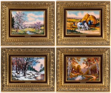 Atelier Betourne Limoges "The Four Seasons"