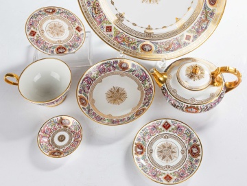 Sevres Royal Hunting Service (Le Service De Chasse De Fontainbleau) Louis Philippe, King Of France