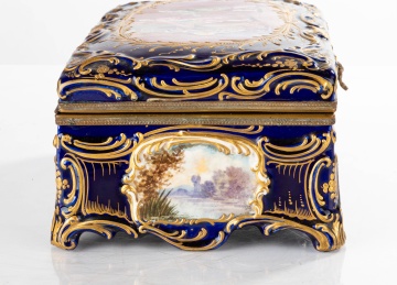 Sevres Porcelain Dresser Box