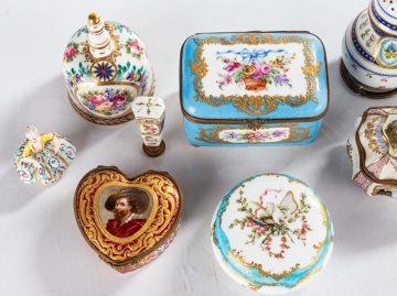 Group of Sevres Porcelain