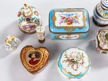 Group of Sevres Porcelain