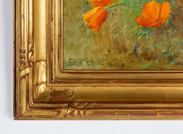 Edith White (American, 1855-1946) "California  Poppies"