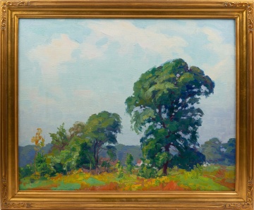George A. Renouard (American, 1884-1954) Landscape, September, 1942