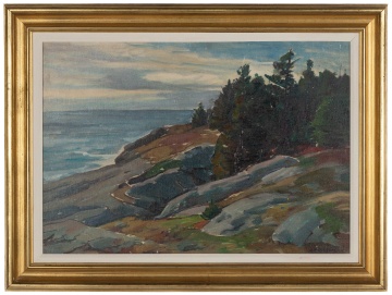 Aldro Thompson Hibbard (American, 1886-1972) Coastal Landscape