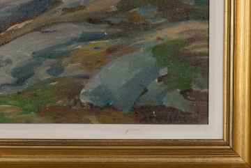 Aldro Thompson Hibbard (American, 1886-1972) Coastal Landscape