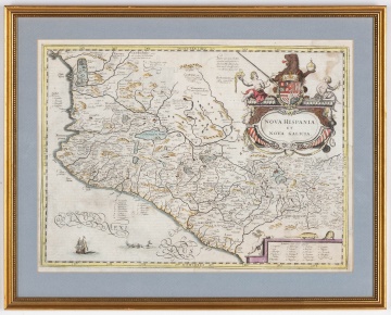 Nova Hispania et Nova Galicia Map