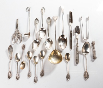 Sterling Silver Serving Pieces and Flatware