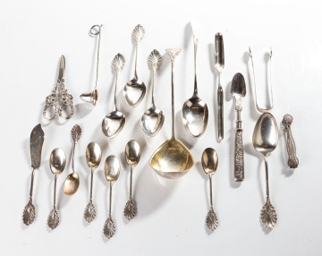 Sterling Silver Serving Pieces and Flatware