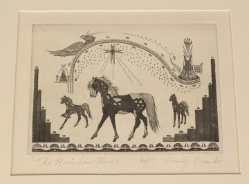 (6) Woody Crumbo (Native American, New Mexico,  1912-1989) Etchings