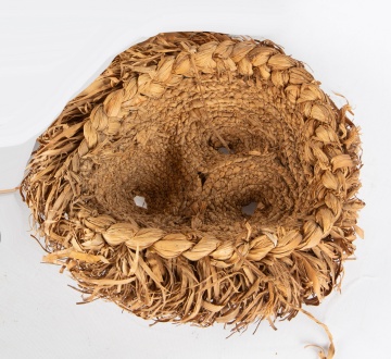 Native American Iroquis Corn Husk Mask