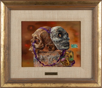 Aaron Bohrod (American, 1907-1992) "Gemini"