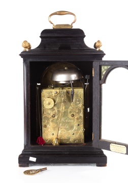 18th Century Edward Wicksteed, London, Bracket Clock