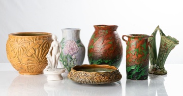 Group of Weller Art Pottery