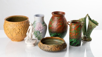 Group of Weller Art Pottery