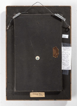 Rare Rookwood Plaque, "Winding Way" by Lorinda Epply (American, 1874-1951)