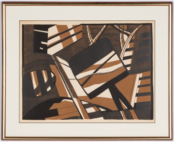 Ralston Crawford (American, 1906-1978) Lithograph
