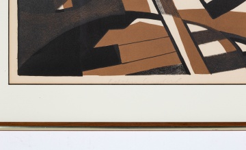 Ralston Crawford (American, 1906-1978) Lithograph