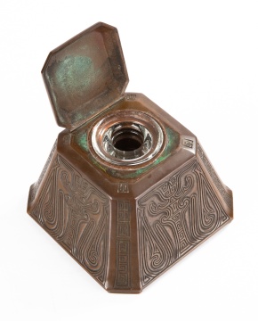 Tiffany Studios Inkwell