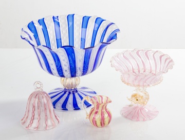 Group of Murano Glass