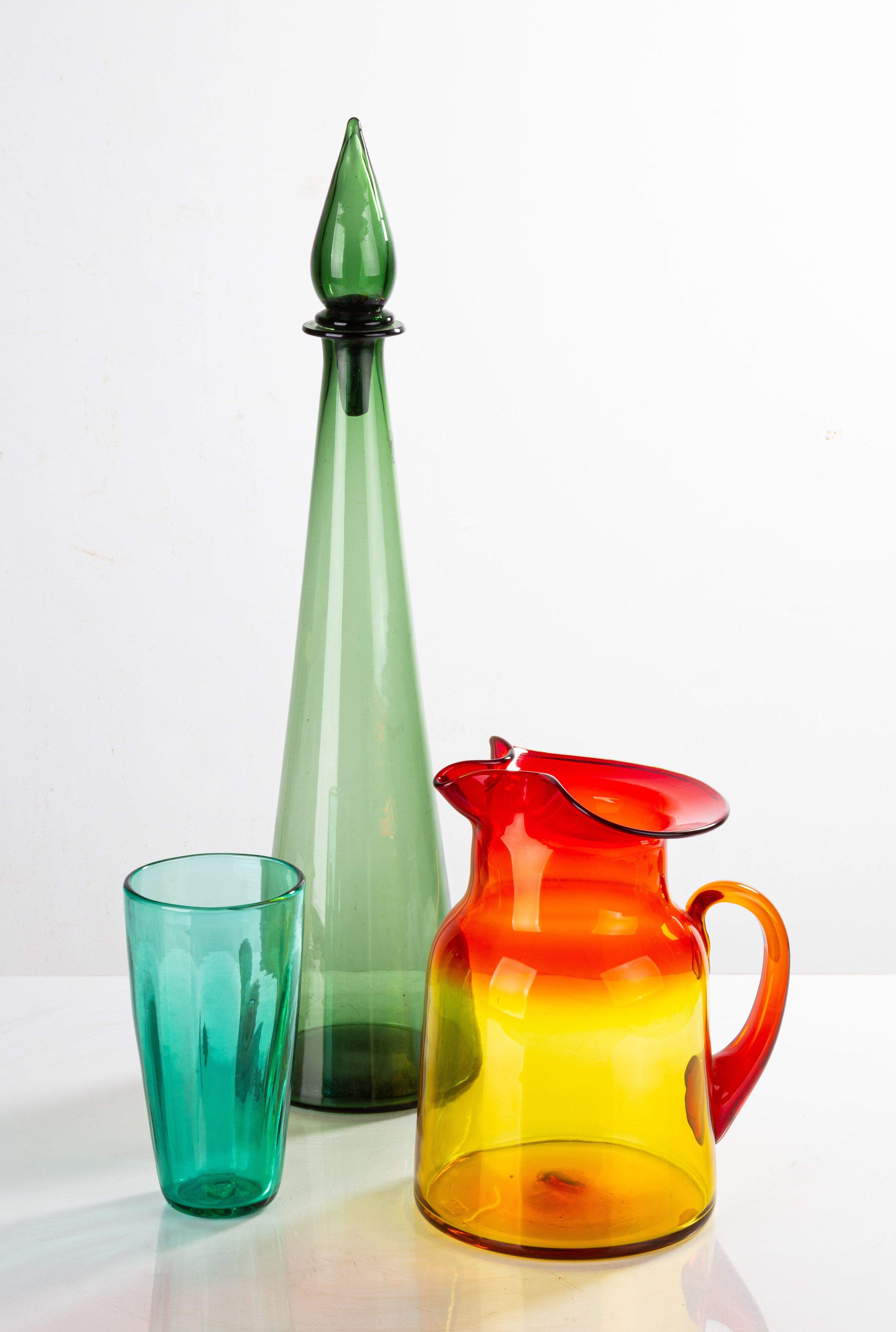 Three Pieces of Blenko Art Glass | Cottone Auctions