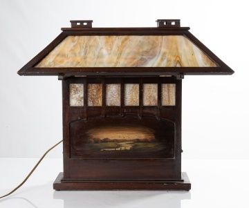 Arts & Crafts Prairie Style Lamp