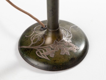 Arts & Crafts Sterling over Copper Lamp