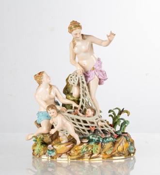 Meissen "Capture of Tritons"