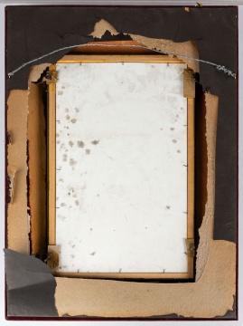 Hand Painted Porcelain Plaque of Orientalist Scene