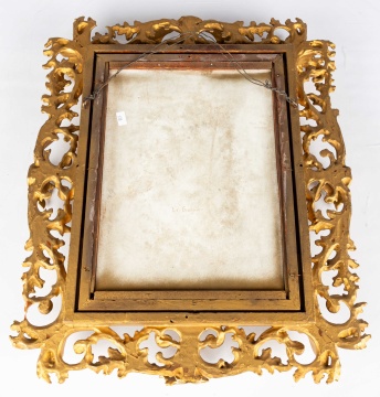 Hand Painted Porcelain Plaque "Le Guepier" After William-Adolphe Bouguereau