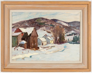 Aldro Thompson Hibbard (American, 1886-1972) Winter Landscape