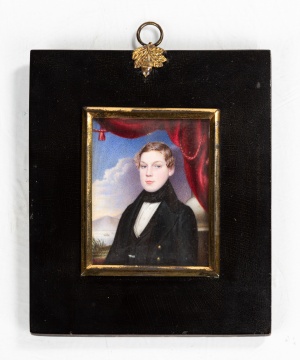 Thomas Fox, A Gentleman Wearing Black Coat