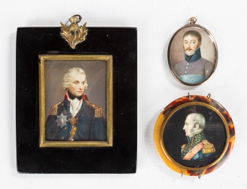 Three Portrait Miniatures