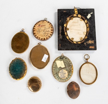 Nine Portrait Miniatures