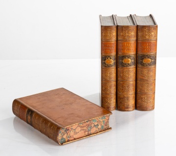 The History of Modern Europe (Leather Bound Books) Four Volumes