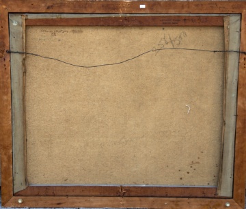 Anthony Thieme (American, 1888-1954) "Italian Courtyard"