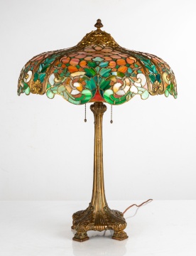Rare Duffner & Kimberly Roman Table Lamp