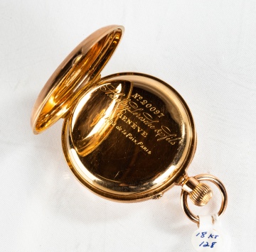 A. Golay-Leresche & Fils, Geneve, 18K Gold Pocket Watch