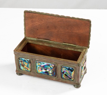 Tiffany Studios "Turtle-Back" Humidor
