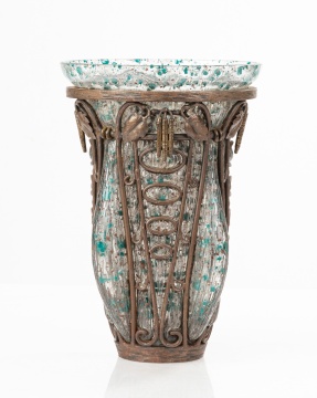 Daum Nancy and Louis Majorelle Art Deco Vase